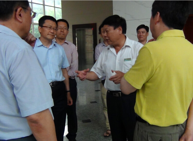 中國醫藥集團和龍巖市領(lǐng)導蒞臨我司視察調研